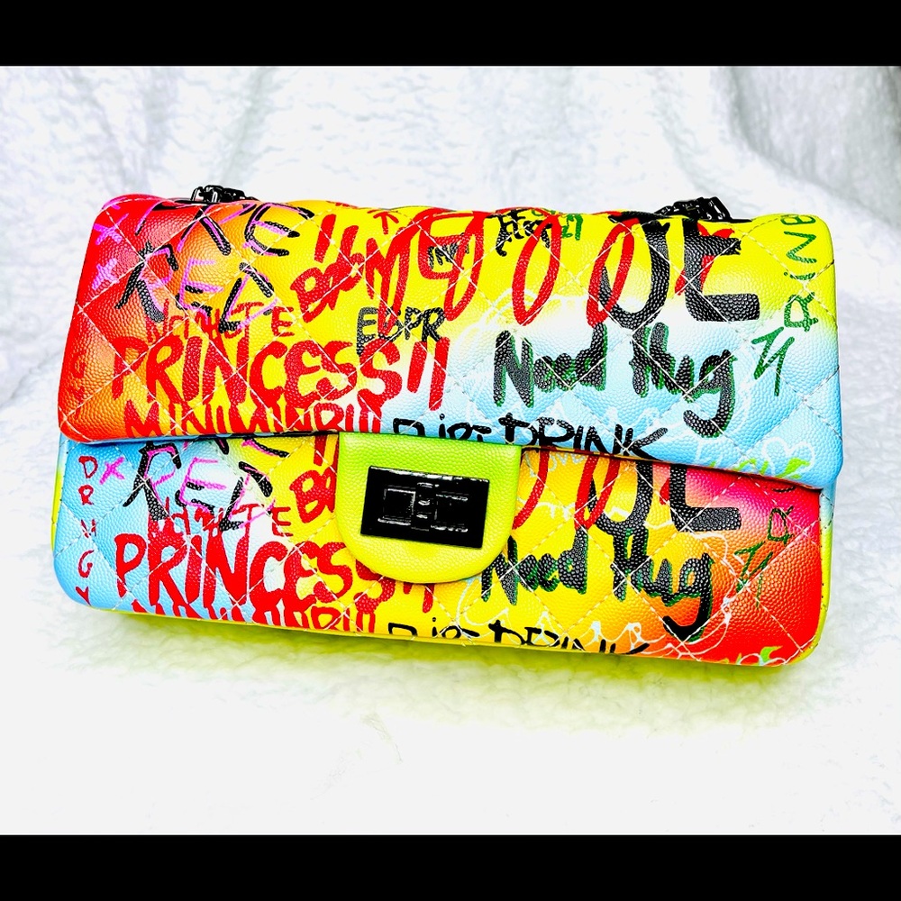 Graffiti Crossbody Bag